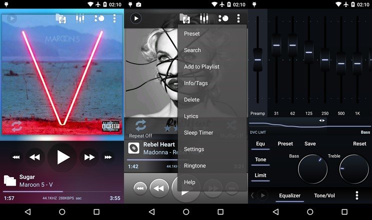 music players for android