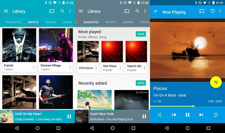 music players for android